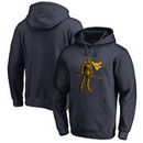West Virginia Mountaineers Fanatics Branded Midnight Mascot Big & Tall Pullover Hoodie - Navy