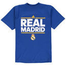 Real Madrid adidas Youth Hala T-Shirt - Blue