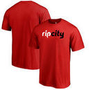 Portland Trail Blazers Fanatics Branded Alternate Logo T-Shirt - Red