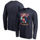 Minnesota Twins Fanatics Branded Disney All Star Long Sleeve T-Shirt - Navy