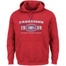 Montreal Canadiens Majestic Winning Boost Pullover Hoodie - Red