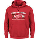 Detroit Red Wings Majestic Winning Boost Pullover Hoodie - Red