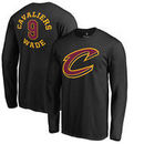 Dwyane Wade Cleveland Cavaliers Fanatics Branded Round About Name & Number Long Sleeve T-Shirt - Black