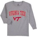 Virginia Tech Hokies Fanatics Branded Youth Campus Long-Sleeve T-Shirt – Gray
