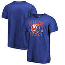 New York Islanders Fanatics Branded Vintage Collection Old Favorite Shadow Washed T-Shirt - Royal