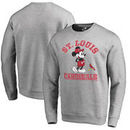 St. Louis Cardinals Fanatics Branded Disney MLB Tradition Pullover Sweatshirt - Heathered Gray
