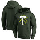 Portland Timbers Fanatics Branded Primary Logo Pullover Hoodie - Green