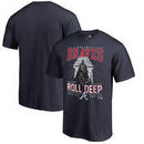 Atlanta Braves Fanatics Branded Roll Deep with the Empire T-Shirt - Navy