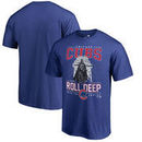 Chicago Cubs Fanatics Branded Roll Deep with the Empire T-Shirt - Royal