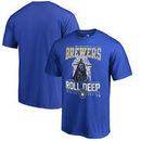 Milwaukee Brewers Fanatics Branded Roll Deep with the Empire T-Shirt - Royal