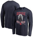 Boston Red Sox Fanatics Branded Roll Deep with the Empire Long Sleeve T-Shirt - Navy