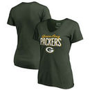 Green Bay Packers NFL Pro Line by Fanatics Branded Women's Plus Size Nostalgia T-Shirt – Green
