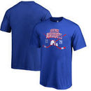 Quebec Nordiques Fanatics Branded Youth Vintage Collection Line Shift T-Shirt - Royal