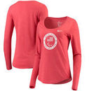 U.S. Paralympics Nike Women's Dry Slub Long Sleeve T-Shirt – Red