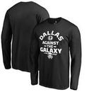 Dallas Mavericks Fanatics Branded Star Wars Against the Galaxy Long Sleeve T-Shirt - Black