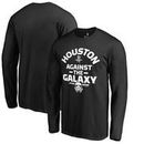 Houston Rockets Fanatics Branded Star Wars Against the Galaxy Long Sleeve T-Shirt - Black