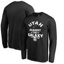 Utah Jazz Fanatics Branded Star Wars Against the Galaxy Long Sleeve T-Shirt - Black