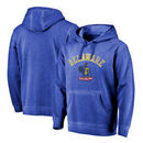 Delaware Fightin' Blue Hens Fanatics Branded Vault Arch Over Logo Shadow Washed Pullover Hoodie - Royal