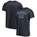 New Hampshire Wildcats Fanatics Branded Vault Arch Over Logo Shadow Washed T-Shirt - Navy
