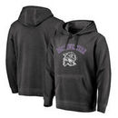 Northwestern Wildcats Fanatics Branded Vault Arch Over Logo Shadow Washed Pullover Hoodie - Black