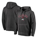 South Carolina Gamecocks Fanatics Branded Vault Arch Over Logo Shadow Washed Pullover Hoodie - Black