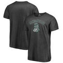Michigan State Spartans Fanatics Branded Vault Arch Over Logo Shadow Washed T-Shirt - Black
