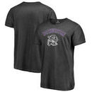 Northwestern Wildcats Fanatics Branded Vault Arch Over Logo Shadow Washed T-Shirt - Black