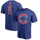 Javier Baez Chicago Cubs Fanatics Branded Backer T-Shirt - Royal
