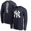 Todd Frazier New York Yankees Fanatics Branded Backer Long Sleeve T-Shirt – Navy