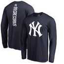 Didi Gregorius New York Yankees Fanatics Branded Backer Long Sleeve T-Shirt – Navy
