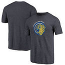 Montana State Bobcats Fanatics Branded College Vault Primary Logo Tri-Blend T-Shirt - Navy