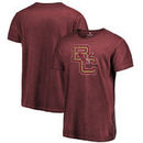 Boston College Eagles Fanatics Branded College Vault Primary Logo Shadow Washed T-Shirt - Garnet