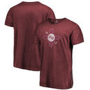 New Mexico State Aggies Fanatics Branded College Vault Primary Logo Shadow Washed T-Shirt - Garnet