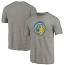 Montana State Bobcats Fanatics Branded College Vault Primary Logo Tri-Blend T-Shirt - Gray