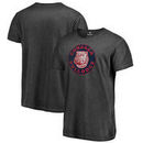 Gonzaga Bulldogs Fanatics Branded College Vault Primary Team Logo Shadow Washed T-Shirt - Black
