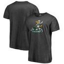 Tulane Green Wave Fanatics Branded College Vault Primary Team Logo Shadow Washed T-Shirt - Black