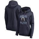 Memphis Grizzlies Fanatics Branded Women's Star Wars Roll Deep with the Empire Pullover Hoodie - Navy