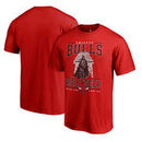 Chicago Bulls Fanatics Branded Star Wars Roll Deep with the Empire T-Shirt - Red