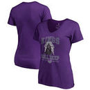 Sacramento Kings Fanatics Branded Women's Star Wars Roll Deep with the Empire V-Neck T-Shirt - Purple