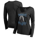 Minnesota Timberwolves Fanatics Branded Women's Star Wars Roll Deep with the Empire Long Sleeve T-Shirt - Black