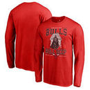 Chicago Bulls Fanatics Branded Star Wars Roll Deep with the Empire Long Sleeve T-Shirt - Red