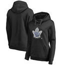 Toronto Maple Leafs Fanatics Branded Women's Midnight Mascot Pullover Hoodie – Black
