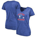 Philadelphia 76ers Fanatics Branded Women's Star Wars Alliance Tri-Blend T-Shirt - Royal
