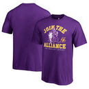 Los Angeles Lakers Fanatics Branded Youth Star Wars Alliance T-Shirt - Purple