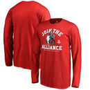 Houston Rockets Fanatics Branded Youth Star Wars Alliance Long Sleeve T-Shirt - Red