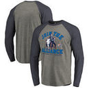 Oklahoma City Thunder Fanatics Branded Star Wars Alliance Tri-Blend Long Sleeve T-Shirt - Heathered Gray