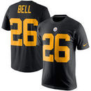 Le'Veon Bell Pittsburgh Steelers Nike Player Pride Color Rush Name & Number T-Shirt - Black