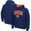 Auburn Tigers Stadium Athletic Arch & Logo Tackle Twill Pullover Hoodie – Navy