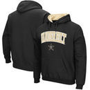 Vanderbilt Commodores Stadium Athletic Arch & Logo Tackle Twill Pullover Hoodie – Black