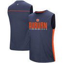 Auburn Tigers Colosseum Hanging Curve Sleeveless T-Shirt – Navy